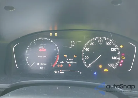 2023 Honda Civic Sport z USA, uszkodzony, nr VIN 2HGFE2F54PH529078